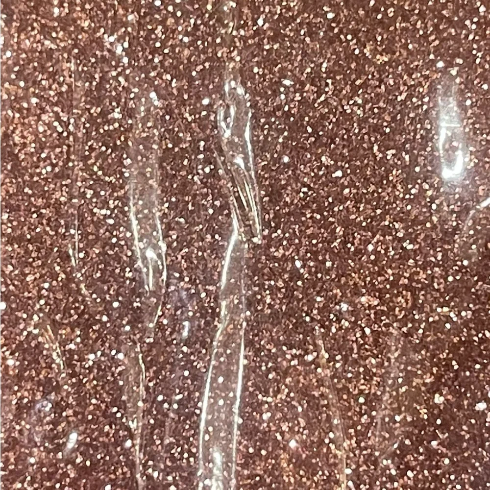 Gold Glitter Ribbon Party Decorations